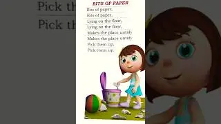 Bits of paper | English rhymes#poyam #rhymes #preschool #lkgsyllabus #lkgrhymes #rhymeswithlyrics