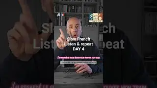 Slow french podcast practice for beginners to learn how to speak french faster from A2 to B1 level.