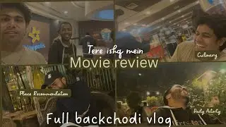 Does her past matters? || Tere iahq main movie review || full backchodi vlog #review #tereishqmain 