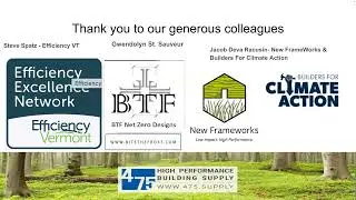 Finding the Balance Between Energy Efficiency & Construction Costs - Ryan Hereth & Ethan Cole