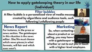GATEKEEPING THEORY from KSDB (Theory, New Media Communication) UniMAP