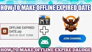 HOW TO MAKE OFFLINE EXPIRED DATE | MOD MENU ME EXPIRED DATE KAISE LAGAYE | HOW TO MAKE EXPIRED DATE