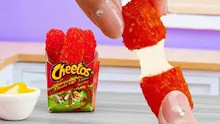 How To Make Miniature Cooking Beef Cheetos Stick Recipe Step By Step