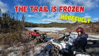 Ice Cold ATV Ride From Bluff Head to Snook's Harbour (Aspey Brook)
