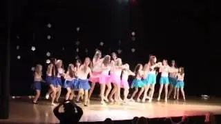 Showtanz Zumba Dreik&ouml;nigsturnen 2015 TV Morbach