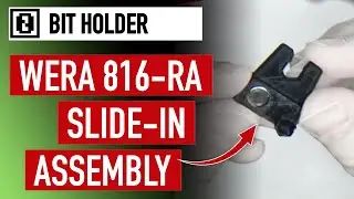 Magnetic Bit Holder - Wera 816 RA slide-in assembly
