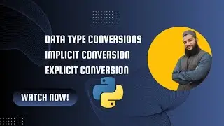 Python Tutorial Ep04 | Data type conversion in Python