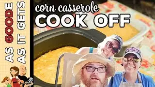 Crock Pot Corn Casserole VS Crock Pot Corn Pudding // Patoka Lake Cook Off// GIVEAWAY