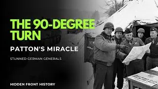 The 90-Degree Miracle: How Patton’s Speed Stunned the German High Command.