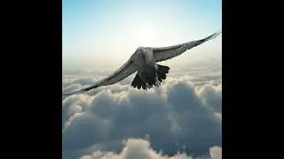 EAGLE🦅 '🦅EAGLE KING🦅  OF WIND  #EagleKingOfWind #BirdsofPrey #Wildlife #MajesticEagle   #SkyKing