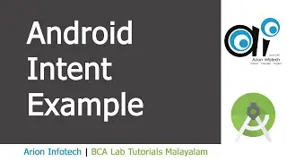 Android Intent Example