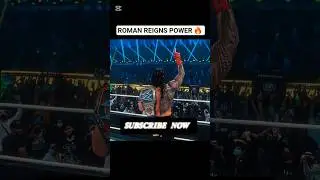 WWE ROMAN REIGNS POWER 🔥#greatkhali #wwe #viral #shorts #shortsfeed #viralvideo #howtoincreaseheight