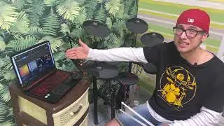 App for beginner drummer | MELODICS Drums | Drum lessons | Melodics for drums | Yamaha DTX 452k