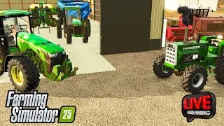 LIVE : LET'S GET BACK ON THE ALMA FARM ?! | FARMING  SIMULATOR