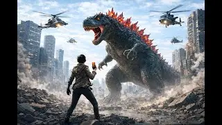 City Under Siege: Humanity vs 200-Foot Mutant Dinosaur &ndash; Epic Monster Battle