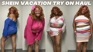 SHEIN VACATION TRY-ON HAUL | PLUS SIZE VACATION LOOKBOOK 2025