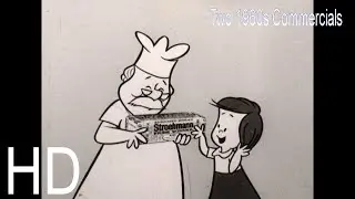 Stroehmann Enriched Bread 2 TV Commercials 1960s Animated Cartoon TV 16mm High Definition vintage