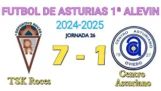 TSK Roces 7 - 1 Centro Asturiano de 1&ordf;Alev&iacute;n (2024-2025)
