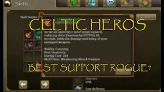 Celtic Heros How High can Support Rogues go?