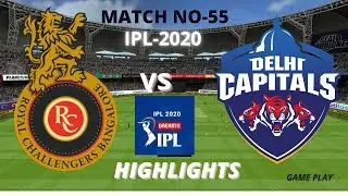 RBC  vs  DD |  2020 Highlights | IPL 2020 Highlights Match 55 | RBC innings | GAME PLAY
