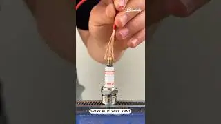 Spark plug wire joint #plug #wire #hacks