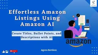 Effortless Amazon Listings Using Amazon AI: Create Titles, Bullet Points, and Descriptions with AI