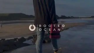 The Rooted Ocean Little Traveller - British handmade waterproof blanket made in Cornwall