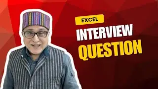 Ms excel interview questions andanswers | Excel |#shorts #interview