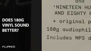 Does 180g vinyl really sound better?