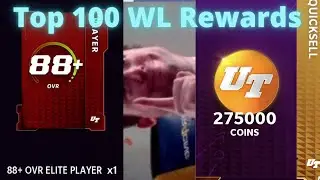 Top 50 Wl Rewards! Madden 22 ultimate Team