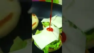 kulcha bun burgers (must try fusion) 😋 #shorts