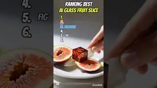 Ranking 6 Glass Fruits Sliced by Jade Knife &mdash; Which Cut Wins?