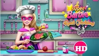&hearts;  Super Barbie Games Full Episode Super Barbie Cooking Games Video &hearts;