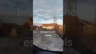 INTERNATIONAL STUDENT ESSENTIALS #canada #traveling #immigration #studentlife #affordableliving