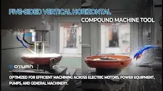 Vertical + Horizontal Machining in One Setup | 5-Side Machining Center VHRW