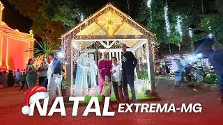 Conhecendo a decora&ccedil;&atilde;o de Natal de Extrema-MG!! | Vlog em fam&iacute;lia