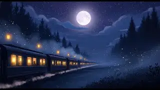 Moonlight Train | Bedtime Story for Kids and Families | Dreamy Wonders Junior