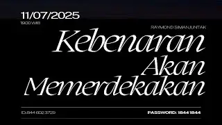 Bible Study Online - Kebenaran Akan Memerdekakan - Raymond S
