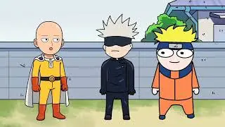 Indian main character Fight ☠️  #fyp #support #anime #viral #parody #funny #naruto