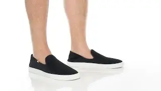 BOSS Rey Suede Slip-On Loafers with Rubber Sole SKU: 9873479