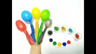 Hottest Learn Colors for Children Body Paint Finger Family Nursery Rhymes
