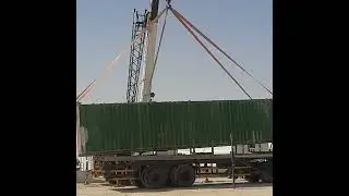 Safe Lifting operation | container Lifting | #hsehomepk #lifting liftin #shorts