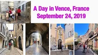 Vence, a medieval town in the French Riviera - Day trip from Nice, France