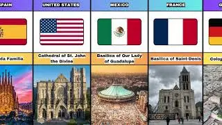 World&rsquo;s Largest Churches by Country 🌏⛪