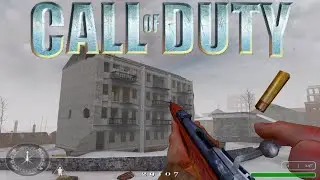 Call of Duty (2003) Mosin Nagant Gameplay - mp_pavlov
