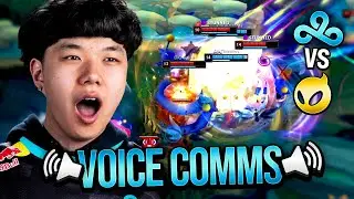 Our Teamfighting is INSANE (C9 vs. DIG LCS Voice Comms)