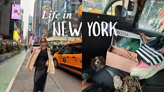 Crazy Week in NYC | NYFW, Balmain Event, Broadway & Soho shopping