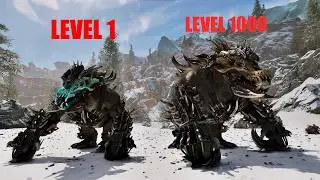 ALL THE SKILLS OF THE OSSIDON! ARK ASCENDED!