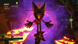 SONIC FORCES - Stage 9 - Mystic Jungle - Vs. Infinite