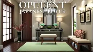 Opulent Japanese Foyer Design 2025 | Elegant Entryway Inspiration